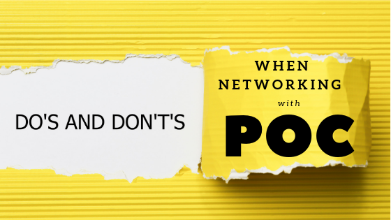 The Do’s & Don’ts when Networking with People of Color.